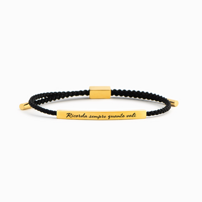 Motivational Bracelet “Always Remember How Much You Are Worth”