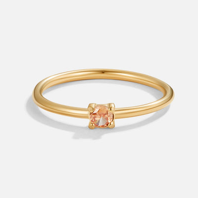 Geburtsstein Goldene Ringe--