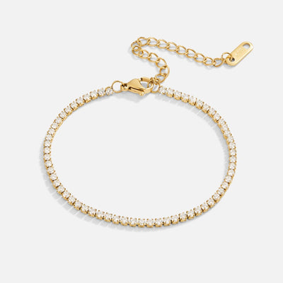 Cordelia Goldene Tennisarmband