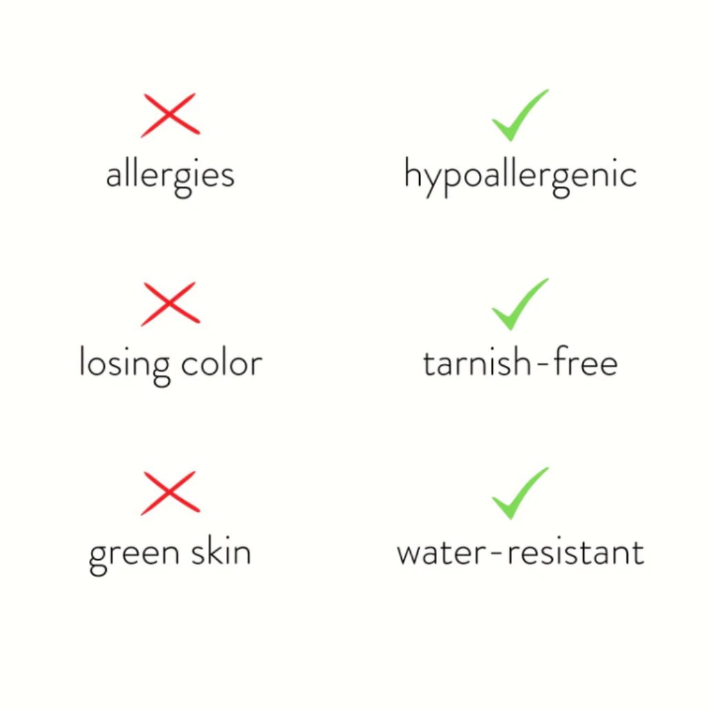 Madison Schwarze & Goldene Ohrringe