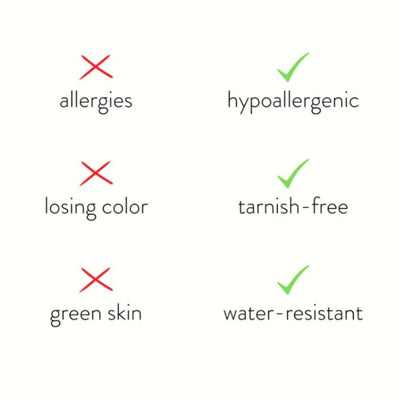 Rina Goldene Stäbe Halskette